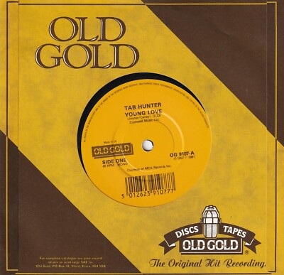 7'' Single - Tab Hunter - Young love