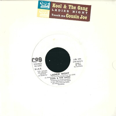 45 GIRI COUSIN JOE AUS NEW ORLEANS / KOOL & THE GANG - TOUCH ME / DAMEN NACHT