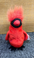 Ty Beanie Baby 1999 Retired Mac The Cardinal Plush