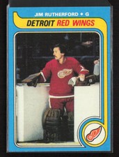 1979-80 Topps #122 Jim Rutherford Detroit Red Wings Near Mint or Better