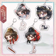 4pcs Acrylic Keychains The Husky and His White Cat Shizun Chu Wanning Mo Ran