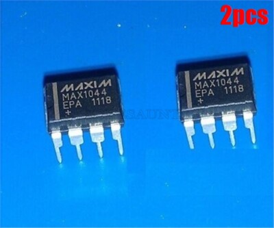 2Pcs MAX1044 MAX1044CPA DIP-8 Voltage Converter New Ic gz