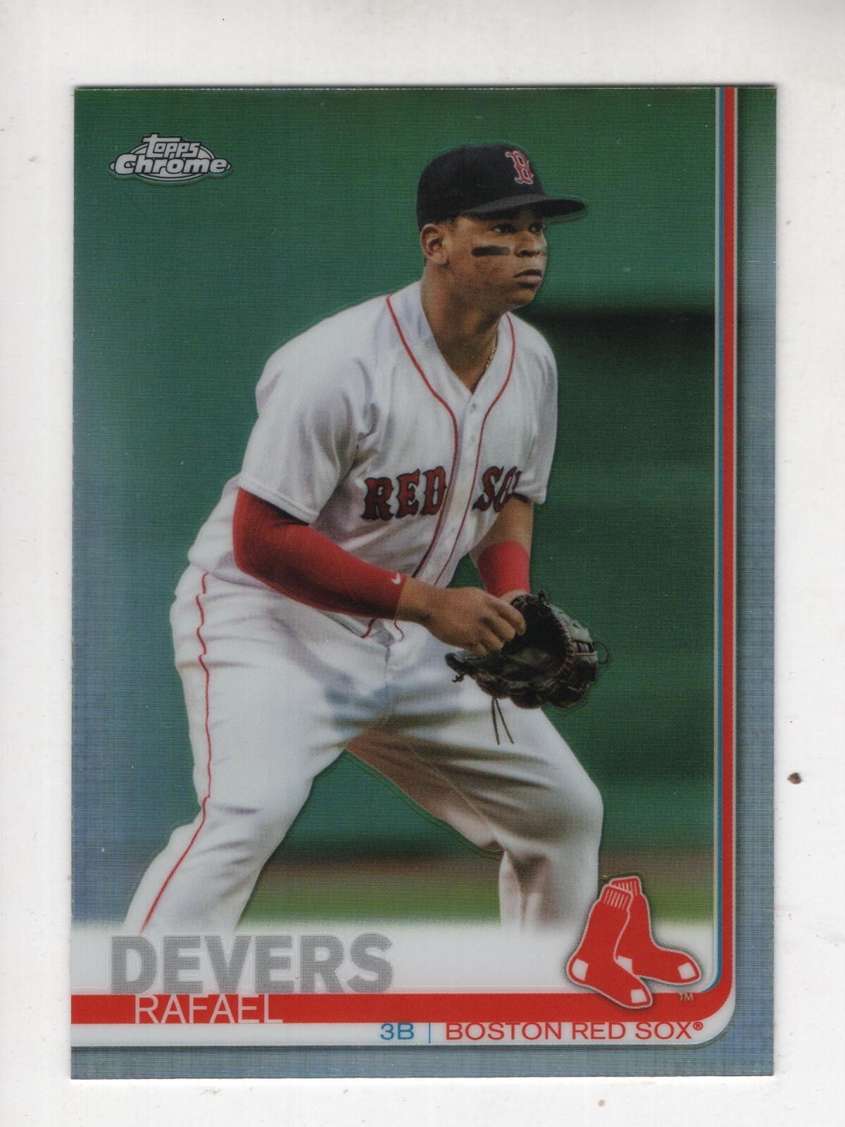 2019 Topps Chrome Refractor Rafael Devers #184