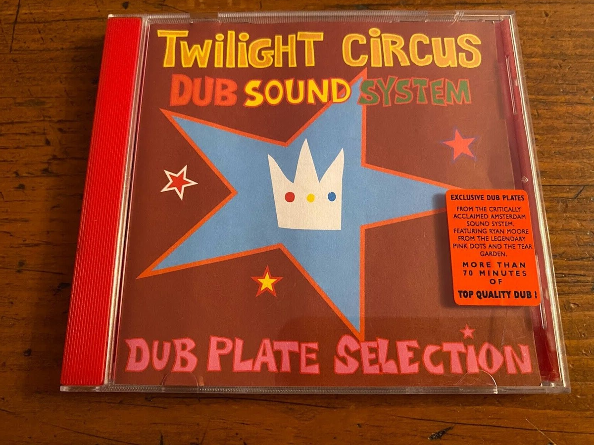 Twilight Circus Sound System Dub Plate Selection CD hand lettered