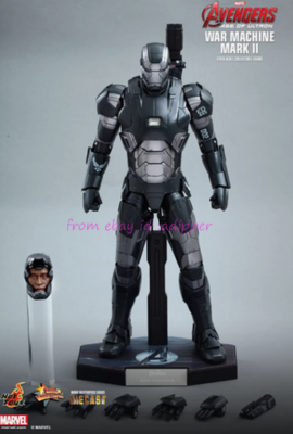 Hot Toys Mms290d10 1/6 Avengers Age Of Ultron War Machine Mark Ii