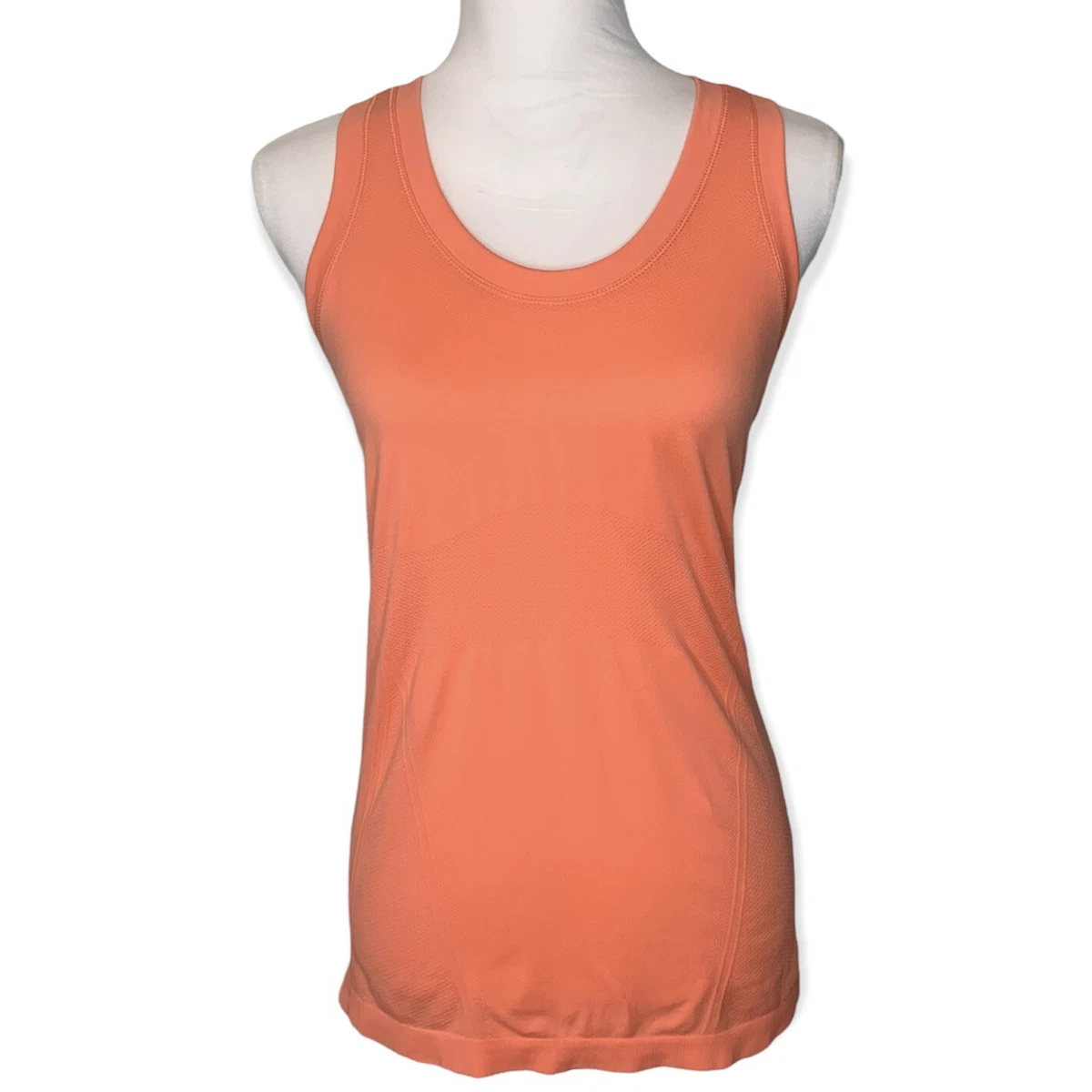 Athleta Light Peach Activewear Racerback Tank Top Small