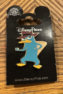 Disney XD Phineas & Ferb Perry the Platypus Agent P Trading Pin