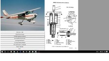 CESSNA 152 SERVICE MAINTENANCE MANUAL W A/Ds N ENGINE MANUALS