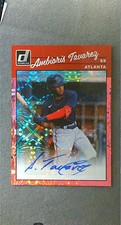 2023 Donruss Retro Pink Fireworks Auto #90S-AT Ambioris Tavarez Braves #'d 47/49