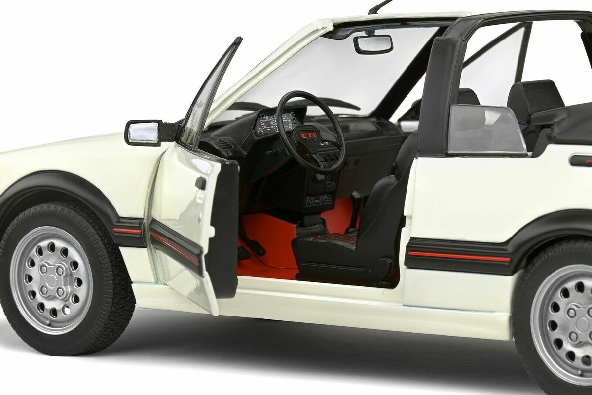 Solido 1:18 PEUGEOT 205 CTI BLUE 1989 - jouets-sajou-mirage