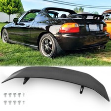 46 Carbon Fiber Rear Trunk Spoiler Gt-style Racing Wing For Honda Civic Del Sol