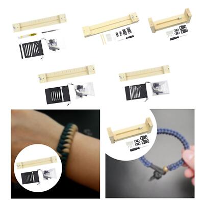Holz Paracord Jig Armband Hersteller verstellbare Länge Armband Herstellung Kit