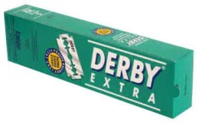 Derby Disposable Razor Derby Extra Double Edge Safety Razor Blades X 100 Precision-cut ...