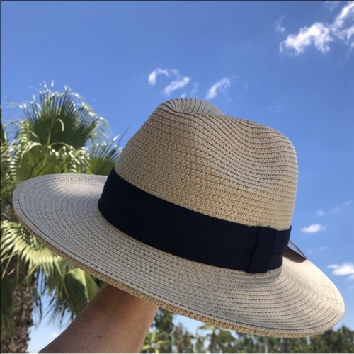 Fedora Sun Hat Solar Escape Short Brim 