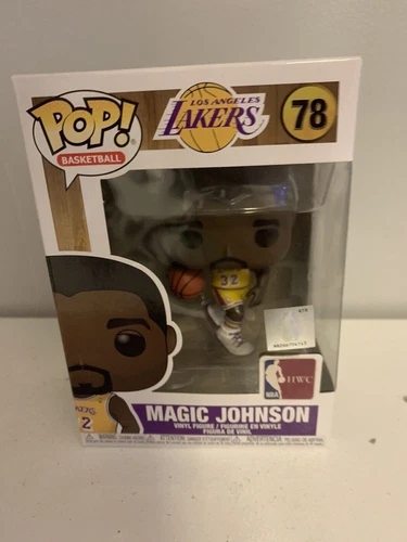 Funko Pop Basketball nba legend Los Angeles Lakers 78  Magic Johnson Figure