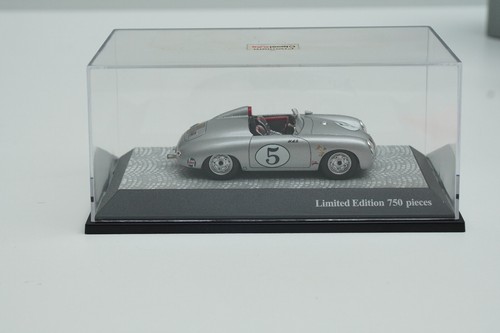 Premium ClassiXXs 18031 Porsche 356 Speedster America #5 silver handmade 1:43 - Bild 2 von 10