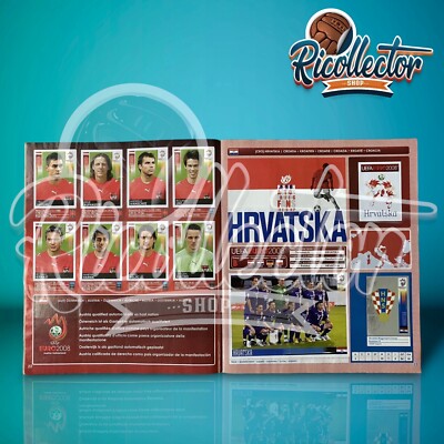 UEFA Euro 2008 Austria/Switzerland - Panini Album COMPLETE | eBay