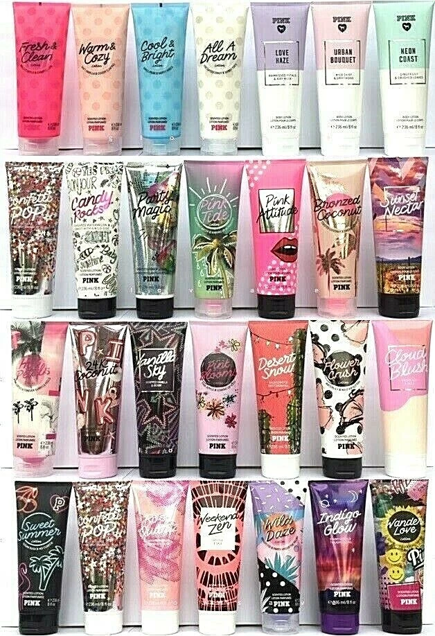 VICTORIA'S SECRET PINK FRAGRANCE BODY LOTION You Pick 8 oz Free Shipping  New