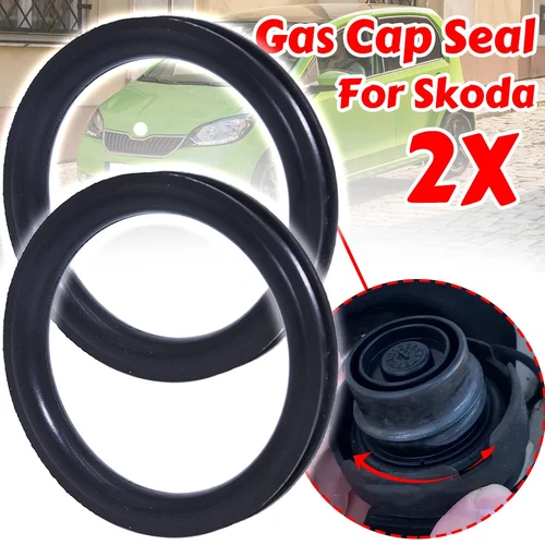 Fuel Cap Seal For SKODA YETI FABIA OCTAVIA SUPERB Gas Cap Repair Rubber Gasket - Picture 1 of 8