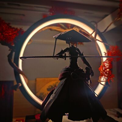 Anime Figma 549 Ronin Falslander Action Figure Machine Girl