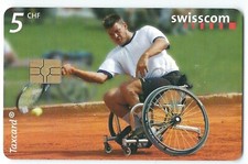 1666/2020 Phonecard Switzerland Confidence And Concentration Tennis