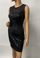 Cute black dress embroidered beads sequence size 4 Nityeline little