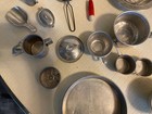 1950’s Toy Aluminum Cookware, Utensils, Meat Grinder & Egg Beater — photo 10