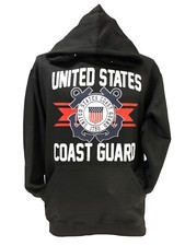 United state Coast Guard hoodie US Coast Guard hooded sweatshirt Black hoodie