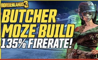 Lvl72 M11 Butcher Moze Moxsi Build 8 Item Set Borderlands 3 Xbox/PC/Steam