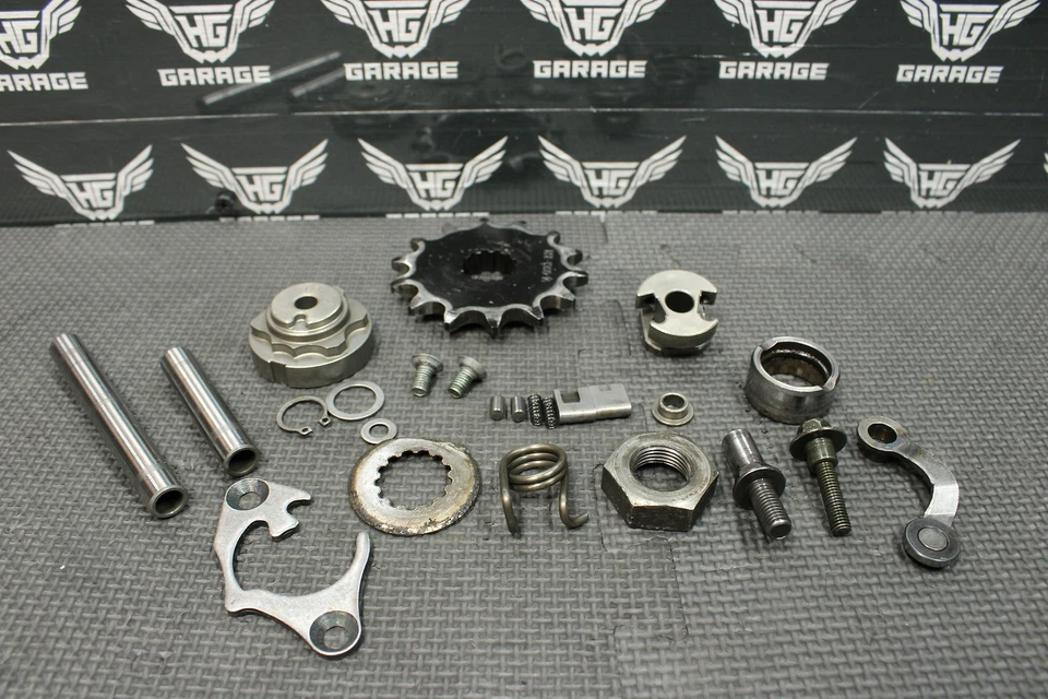 Kawasaki KLX400R KLX400SR 2003 transmisión de motor OEM engranajes de montaje tranny Foto 2 de 4