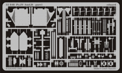 #MW22 EDUARD 35848 PZ.IV AUSF.D 1/35 PE SET for