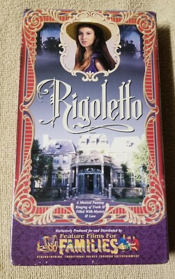 Rigoletto Feature Films for Families FFFF VHS Video Tape 1998 Rekab Tserrof NEW