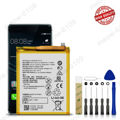New HB366481ECW HB366481ECW-11 Battery For Huawei P9 Lite 2017 PRA-LX3 Tools
