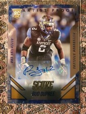 2015 Score #345 Bud Dupree Artist Proof Autograph Variant 31/35 Steelers Footbal