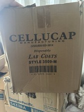 Manteau de laboratoire CELLUCAP 3509M, blanc, snaps, M, PK25