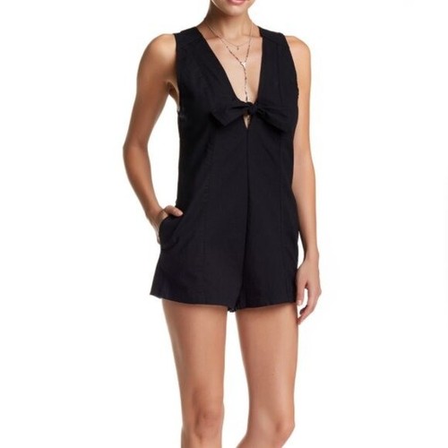 Free People Daisy Romper Black Size 0 