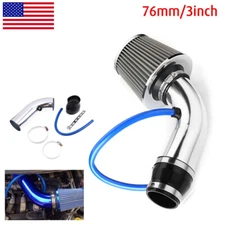 Car Cold Air Intake Filter Induction KIT Pipe Power Flow Hose System Accessorie