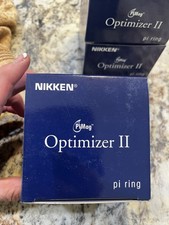 NIKKEN PiMag Optimizer II Pi Ring Blue Silicone Magnetic Therapy Ring