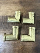 (4) Set DREXEL Heritage ACCOLADE  Corner Hardware N7696 2 1/4” Vintage