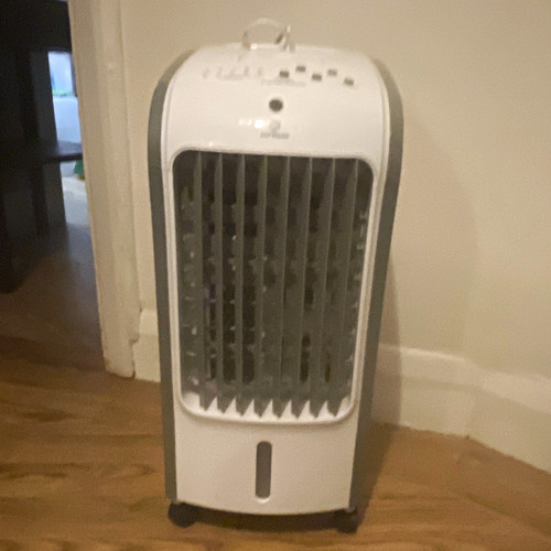 Portable Air Cooler Fan in-1 Air Conditioner, Ice Water Cooling Humidifier