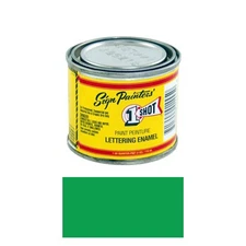 1/4 Pint 1 Shot 142L EMERALD GREEN Paint Lettering Enamel Pinstriping One Shot