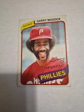 GARRY MADDOX 1980 TOPPS #380 FREE SHIPPING 