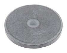 Magnet Source .187in. L X 1.5in. W Black Ceramic Disc Magnets 0.7lb pull 2pc