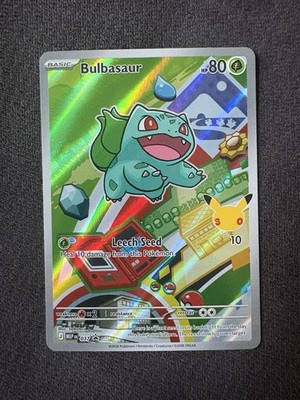 Pokémon TCG Bulbasaur Promo Me: Mega Evolution Holo English 037 HP 80