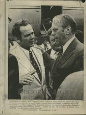 1976 Press Photo MI Governor Milliken VP Gerald R Ford - DFPC34095