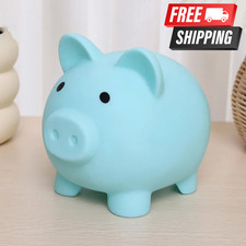 Piggy Bank, Coin Bank for Boys and Girls, Children's Plastic Shatterproof Money