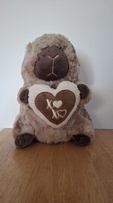 Medium Swirl Capybara Plush, Brown, 9.5", Valentine's Day by Way To Celebrate