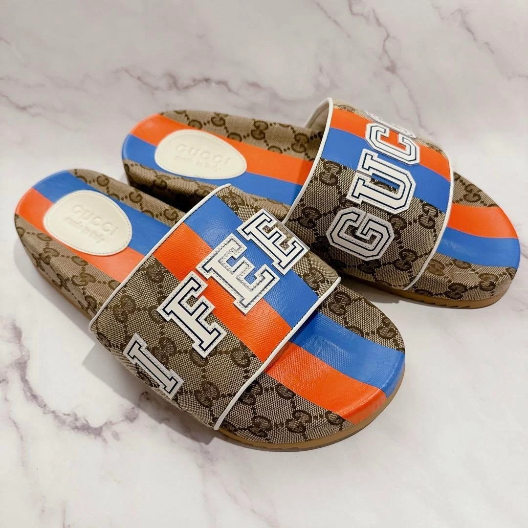 Gucci sandali Adidas taglia EU 43 US 10 multicolore uomo