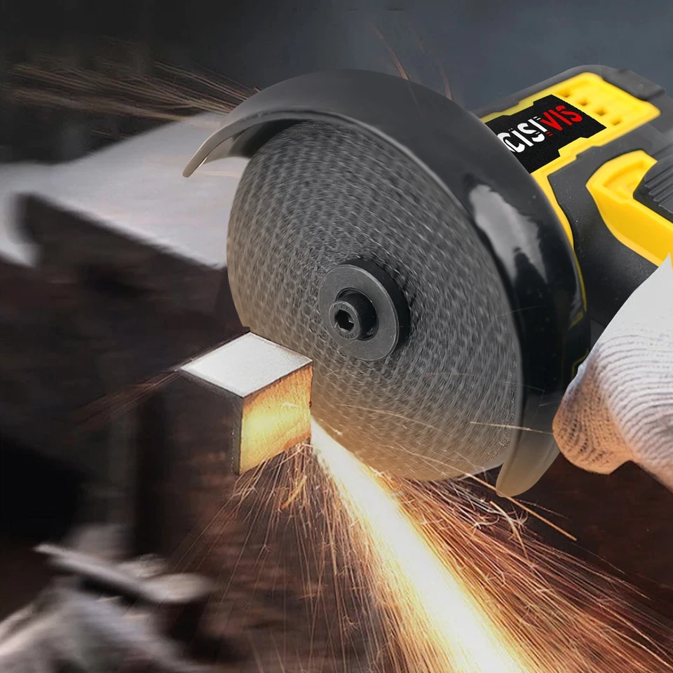 Akku Winkelschleifer 12V Trennschleifer Schleifmaschine Flex Mit 2 Batterien DHL - Bild 4 von 4