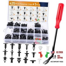 Car Push Retainer Clips Auto Fasteners Assortment 425Pcs Clips Remover